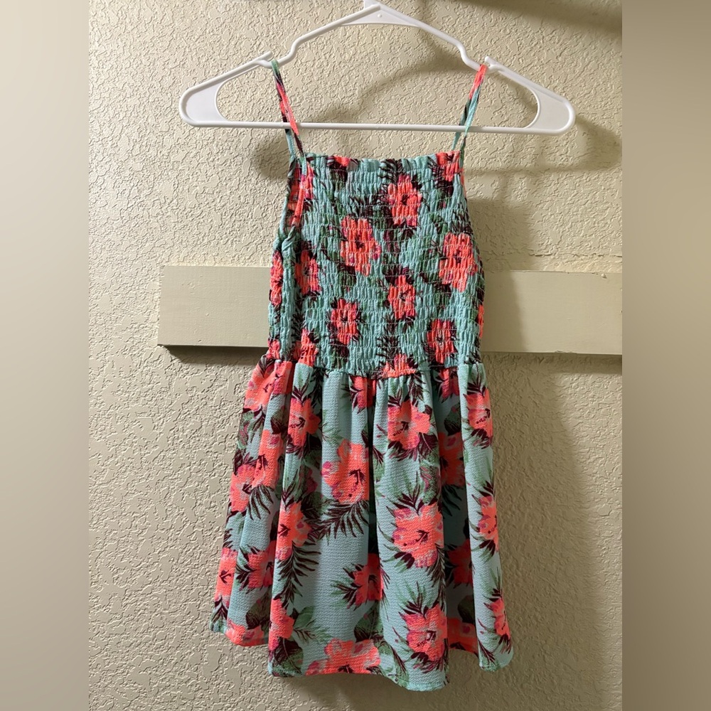 No Boundaries Floral Smocked Mini Dress – XS